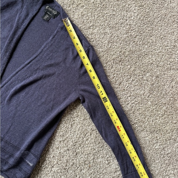 Nanette Lepore 100% Linen Open Front Cardigan - Picture 8 of 9